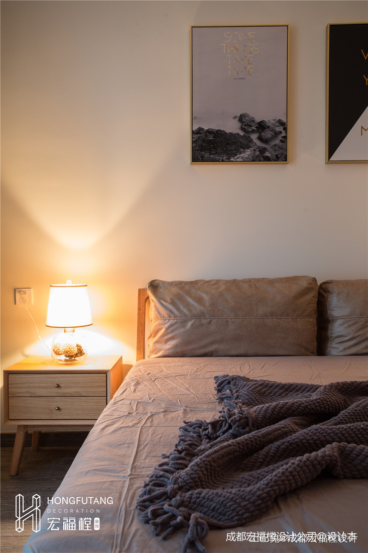 质朴82平北欧复式卧室布置图北欧风卧室设计图片赏析