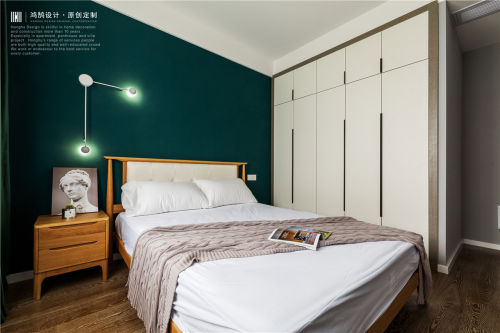 卧室床头柜2装修效果图优美125平现代三居儿童房设计