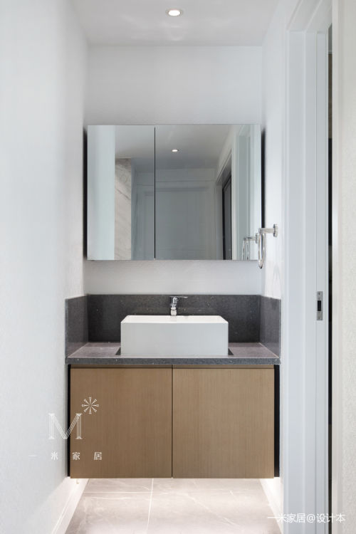 华丽75平现代三居卫生间装修设计图卫生间洗漱台现代简约卫生间设计图片赏析