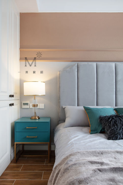 客厅窗帘1装修效果图155㎡现代美式卧室床头灯图