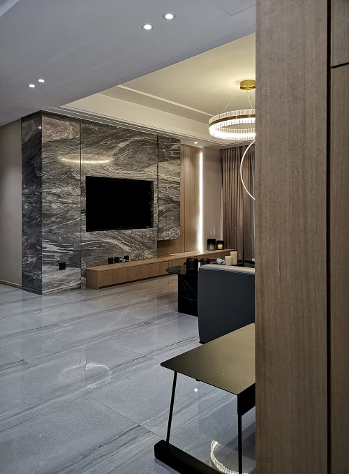 室内装修效果图欣赏 五款客厅设计实用案例分享2