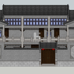 新中式别墅设计_3517420