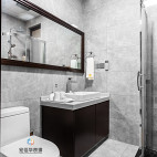 木色中式卫浴设计图片