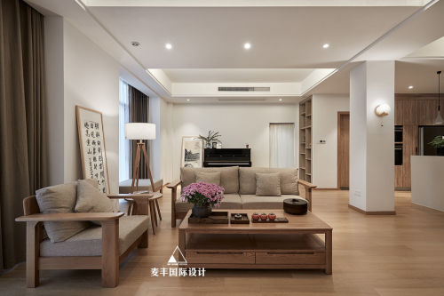 日式北欧客厅图片客厅复式日式家装装修案例效果图