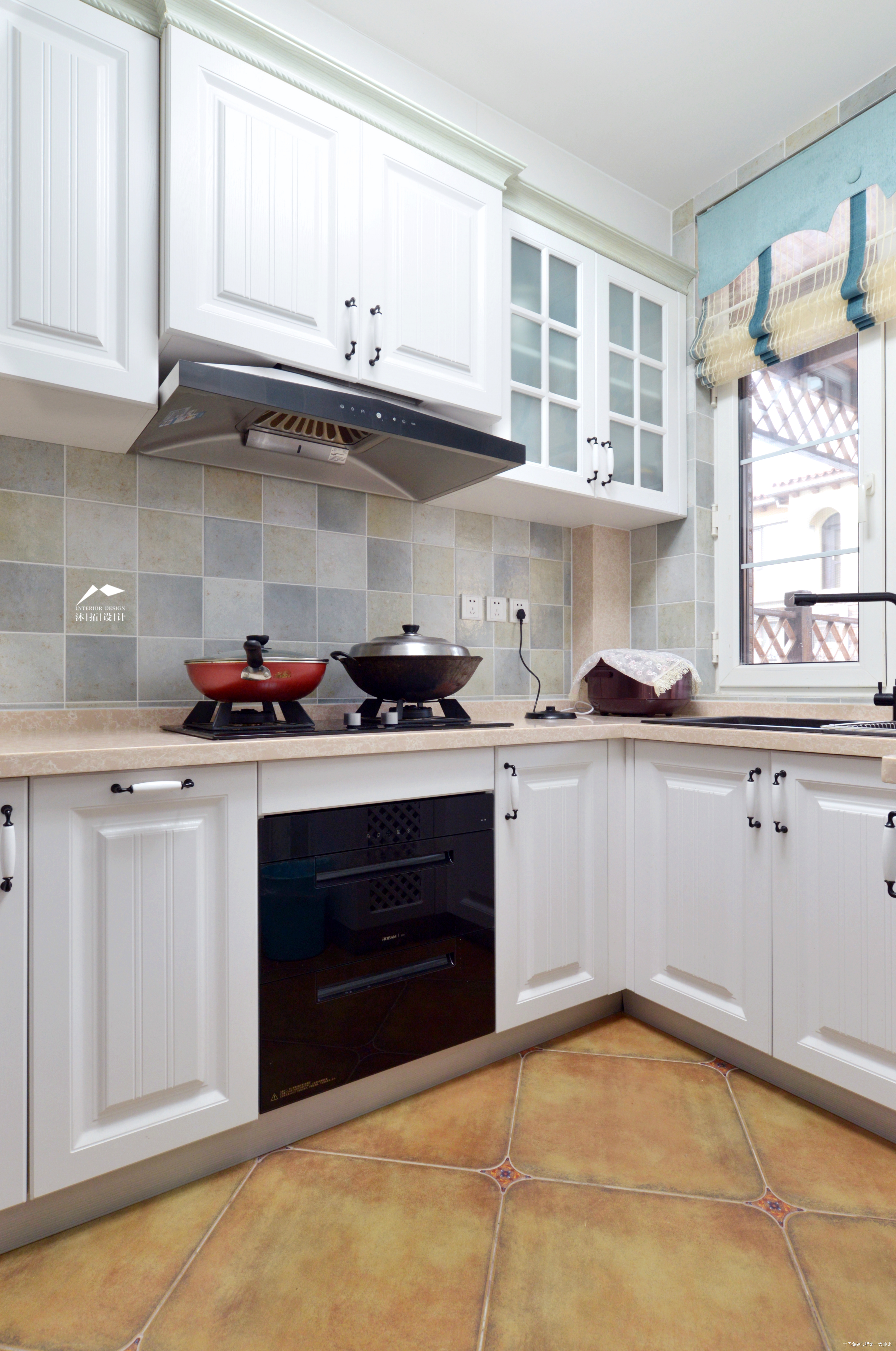 精美939平美式别墅厨房装修美图美式厨房设计图片赏析
