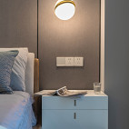 静谧现代卧室吊灯图片
