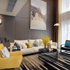 水木丹华现代客厅设计图片