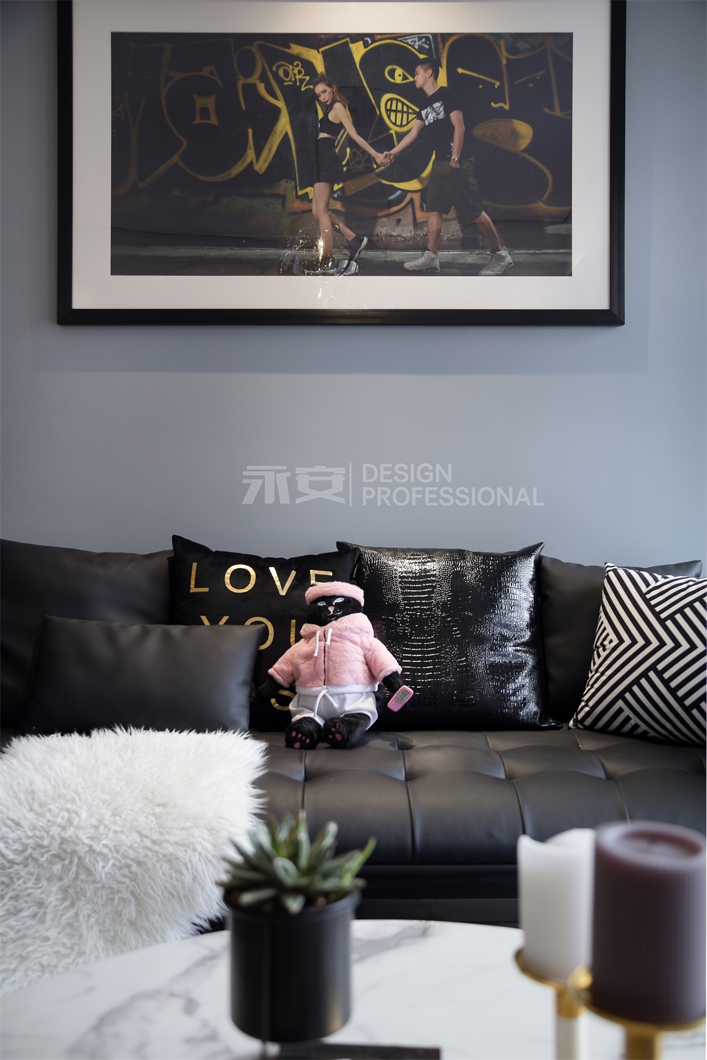 客厅沙发3装修效果图有一种时髦风格叫做”性冷淡“比现代简约客厅设计图片赏析