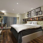 76平loft现代卧室设计图
