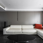 《慕慕的家》现代客厅沙发图