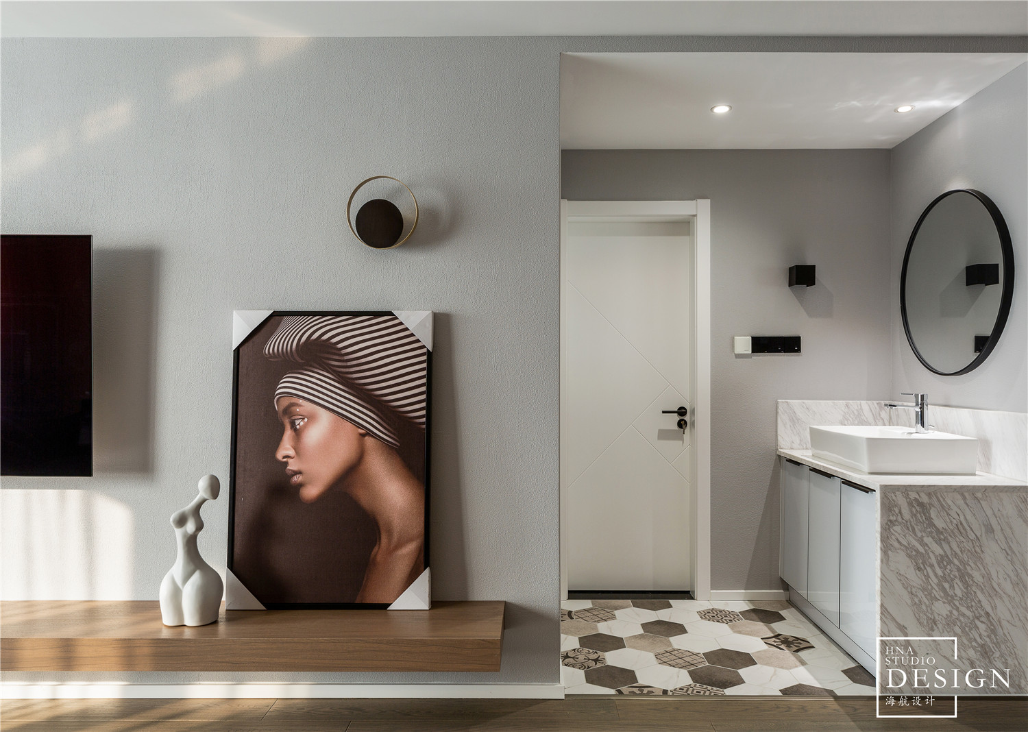 卫生间门2装修效果图现代婚房卫浴设计图片现代简约卫生间设计图片赏析