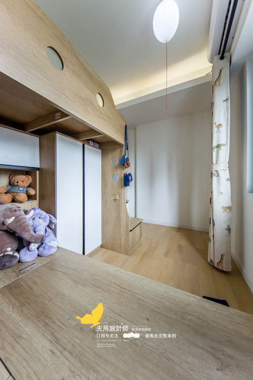 卧室装修效果图温馨111平北欧四居儿童房美图