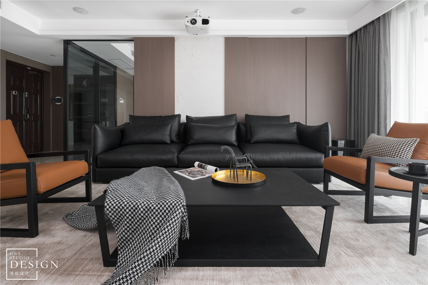 客厅沙发2装修效果图时尚现代风客厅沙发图片现代简约客厅设计图片赏析