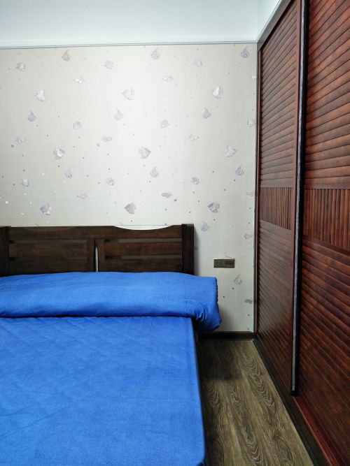 卧室木地板1装修效果图浪漫71平中式三居卧室设计图