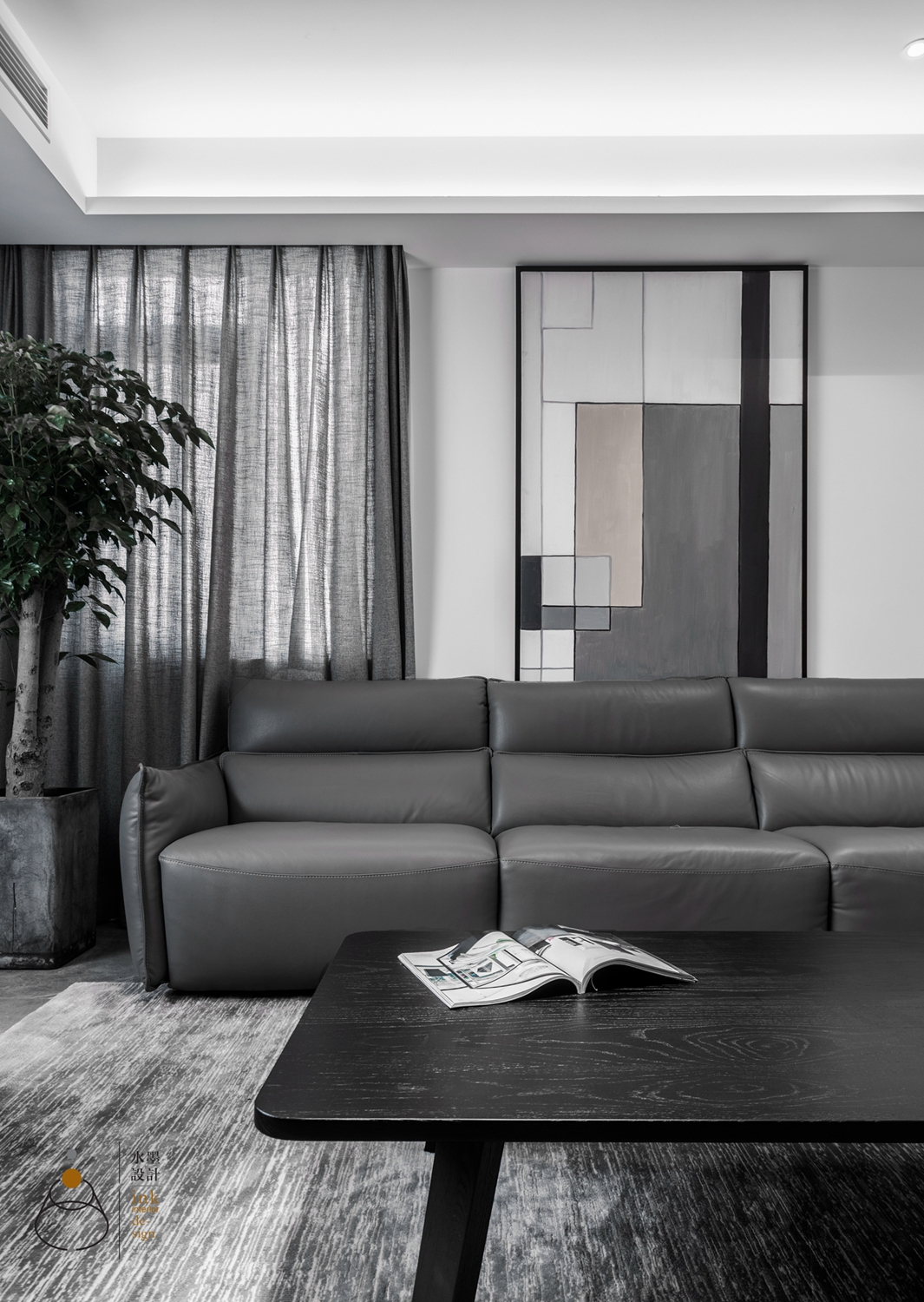 客厅沙发装修效果图精致126平简约三居客厅图片欣现代简约客厅设计图片赏析