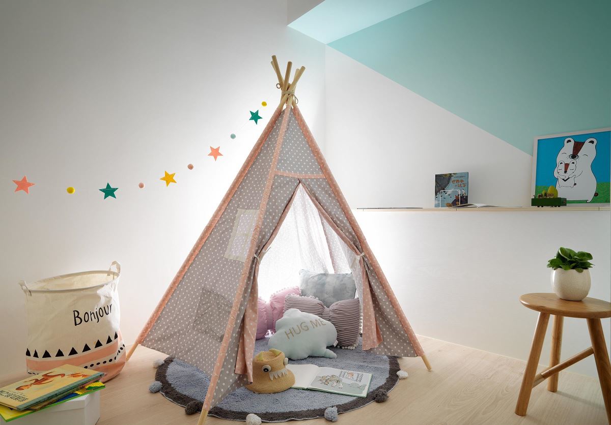 卧室装修效果图华丽29平北欧小户型儿童房设计北欧风卧室设计图片赏析