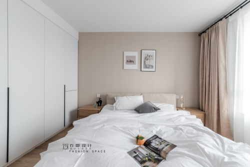 卧室衣柜2装修效果图平现代三居卧室实景图