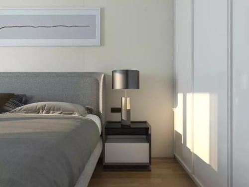 卧室床头柜2装修效果图温馨100平现代三居卧室效果图