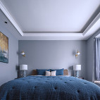 温馨现代风卧室设计图片