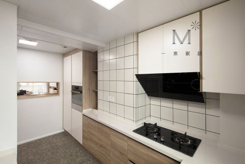 三居现代简约115㎡厨房装修设计效果图