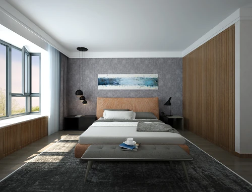 优美27平现代小户型卧室效果图欣赏装修图大全