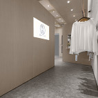 初•白 服装店铺展示区设计图片