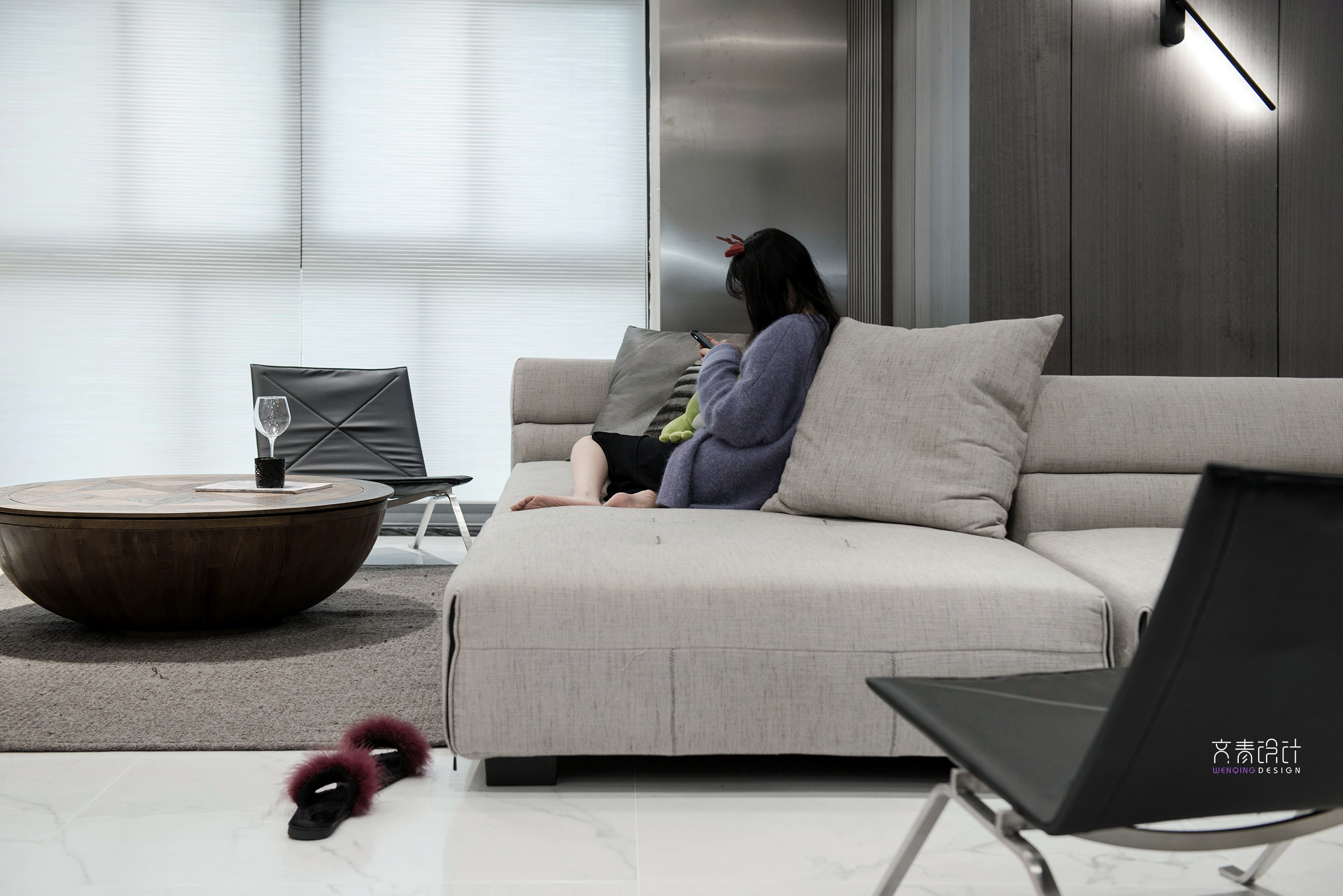 客厅沙发装修效果图89方小户型客厅沙发图现代简约客厅设计图片赏析