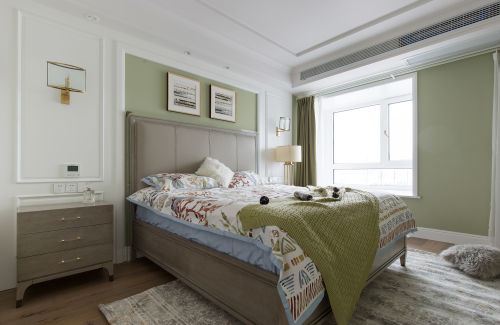 卧室窗帘2装修效果图ModernTimes美式住宅