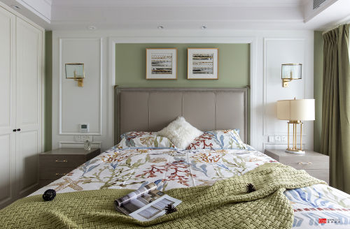 卧室床1装修效果图ModernTimes美式住宅