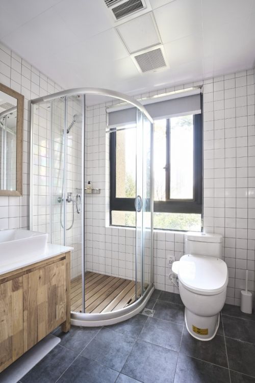 卫生间马桶2装修效果图诗意日式风卫浴设计图片