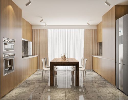 厨房装修效果图未来港151-200m²别墅豪宅现代简约家装装修案例效果图