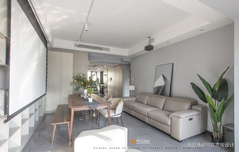 简约复式客厅沙发图片现代简约客厅设计图片赏析