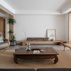 四居中式风格客厅实景图片