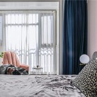 个性现代卧室实景图片