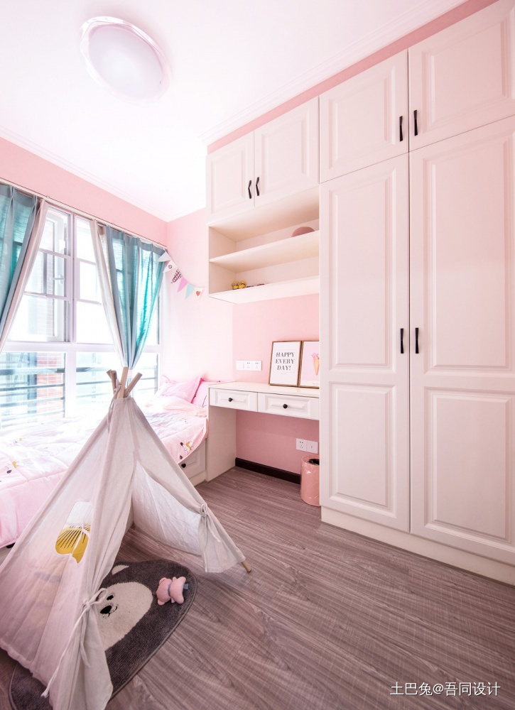 悠悠时光北欧风儿童房设计北欧风卧室设计图片赏析