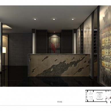 北京——中国房地产协会接待室室内方案设计_3584900