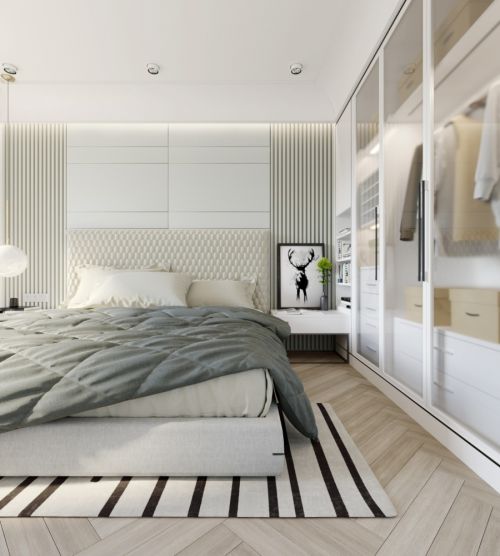 卧室衣柜装修效果图刘晓峰打造属于现代家居生活的清