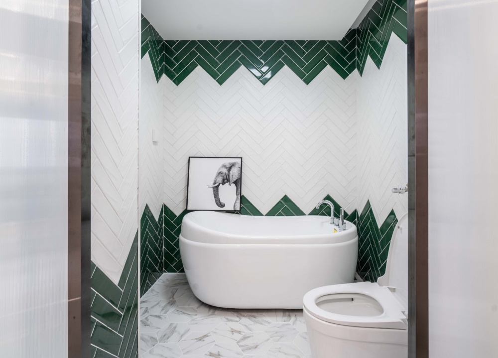 卫生间马桶1装修效果图现代风样板房卫浴设计图片现代简约卫生间设计图片赏析