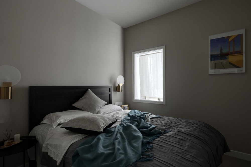 卧室床装修效果图宜家风小卧室设计图现代简约卧室设计图片赏析