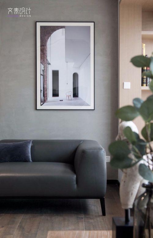 客厅沙发1装修效果图现代两居室客厅实景图