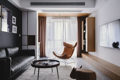 客厅沙发装修效果图润慕.中南锦苑现代风客厅图片
