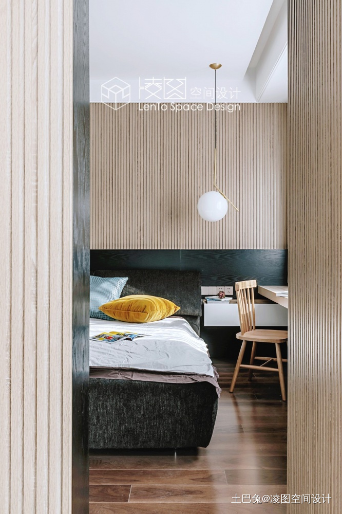 品质现代风卧室吊灯图现代简约卧室设计图片赏析