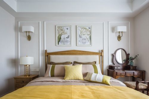 卧室窗帘2装修效果图欧式风格
