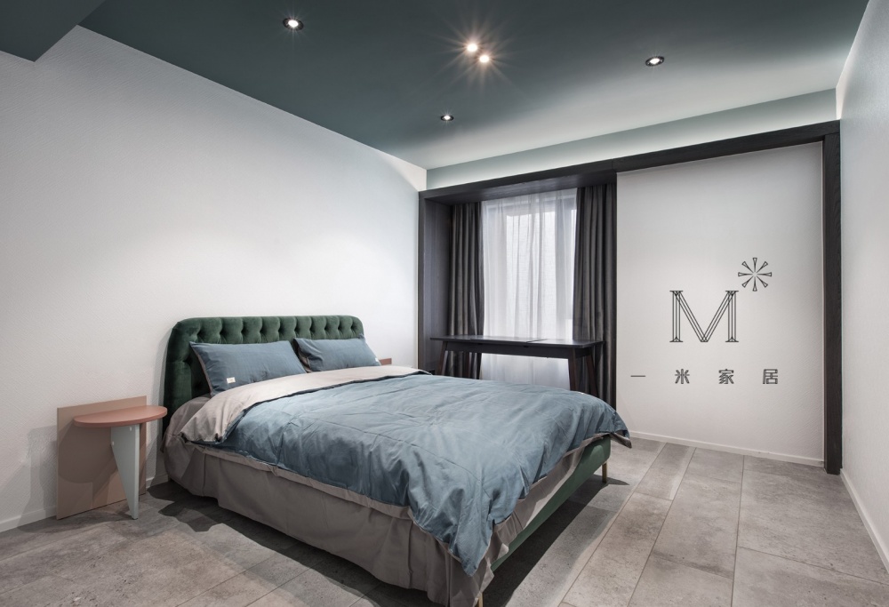 卧室窗帘4装修效果图【一米家居】从零开始的家112现代简约卧室设计图片赏析