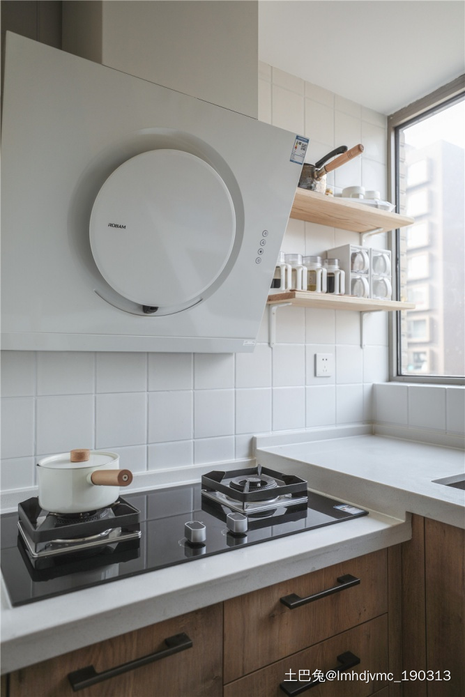 将90㎡空间过出最舒服恣意的样子北欧风厨房设计图片赏析