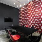 中西合璧办公空间会议室设计