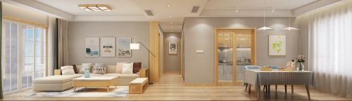 装修效果图现代简约日式140㎡121-150m²三居日式家装装修案例效果图