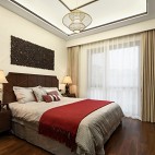 传统东南亚风卧室设计图