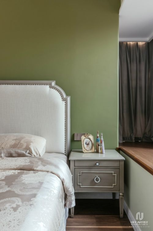 三居美式经典149㎡卧室2023装饰装修效果图