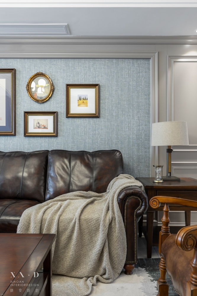 客厅窗帘3装修效果图再次相逢的美式，新空间与“旧家美式客厅设计图片赏析